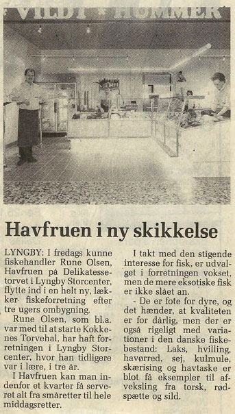 Havfruen Lyngby Ann 1991